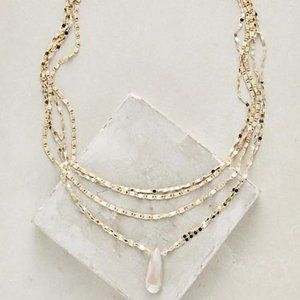NWT Serefina for Anthro Dreamlake layered necklace
